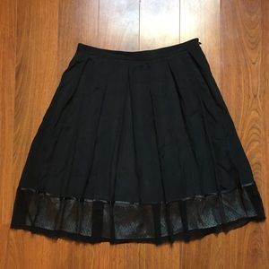 Gorgeous lined black skirt, size 12